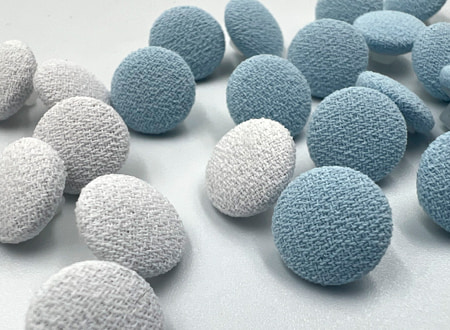 Тканевые пуговицы