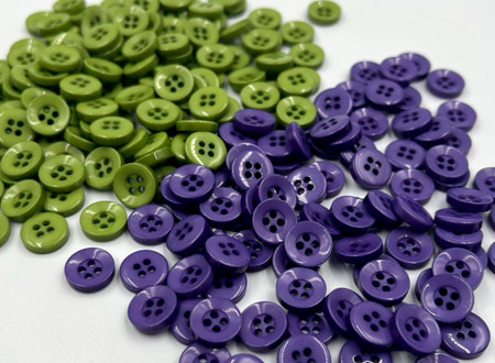 Покраска швейной фурнитуры