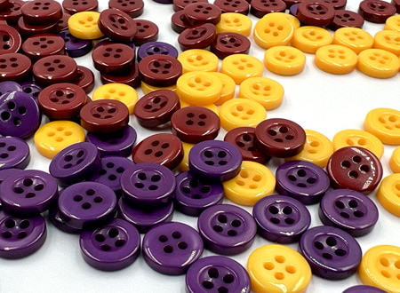 Окрашивание пуговиц