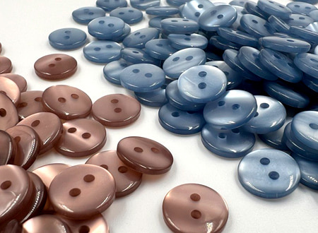 Окрашивание пуговиц